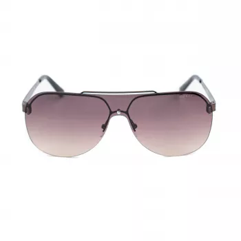 GUESS GF5053-0048F Vīriešu taisnstūra saulesbrilles Havana Brūns Gradients