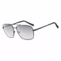 GUESS GG2114S-01B Vīriešu saulesbrilles melns kvadrātveida rāmis pelēki gradienta stikli 60mm