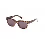 Guess vīriešu taisnstūra saulesbrilles GU8265-5352A Havana Brūns Gradient 53mm