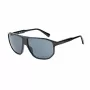 Guess vīriešu saulesbrilles GF00010-6101A – spīdīgs melns acetāta rāmis, dūmu lēcas, UV400 aizsardzība