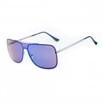 Guess vīriešu saulesbrilles GO00053-0008C melns rāmis pelēkas lēcas 57mm