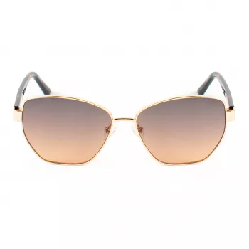 GUESS Sieviešu kaķacs formas saulesbrilles GU00102-5632F Havana Brūns gradients 56mm