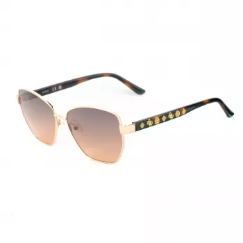 GUESS Sieviešu kaķacs formas saulesbrilles GU00102-5632F Havana Brūns gradients 56mm