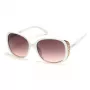 GUESS Women's GF0382-5921F Cat Eye Saulesbrilles Havana Brūns Gradients