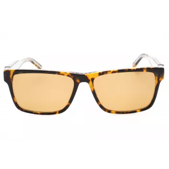 GUESS Sieviešu taisnstūra acetāta saulesbrilles GU00074-53E Havana Brown Gradient 55mm