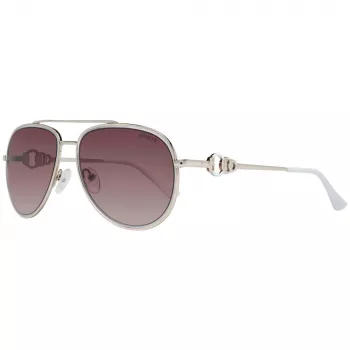 GUESS Sieviešu Saulesbrilles GF034432F56 - Modes rāmis, UV400 aizsardzība, 56mm lēcas