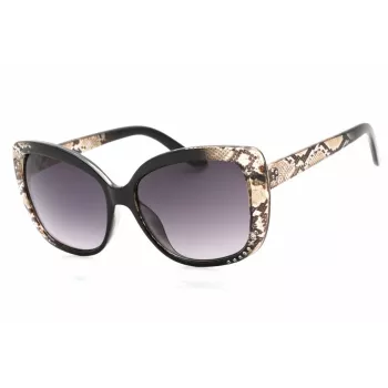 GUESS Sieviešu saulesbrilles GF0383-05B Butterfly Cat-Eye Melnas Gradient Smoke 57mm