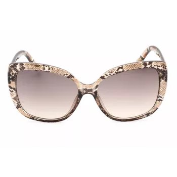 GUESS Sieviešu saulesbrilles GF0383-45F Butterfly Havana Acetate 57mm