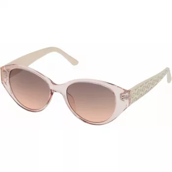 Guess Sieviešu Saulesbrilles GF6194-5347A - Havana Brūns Kaķacs Rāmis ar Brūniem Gradienta Stikliem - 53/17/140 mm