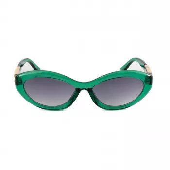 GUESS Women's Sunglasses GO00070-5593B Black Square Frame Grey Gradient Lens 55mm