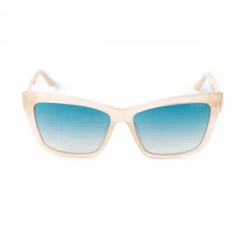 GUESS Women's Sunglasses GU00098-5525P - Square Frame, Polarized Lenses, UV400 Protection