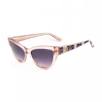 GUESS Sieviešu Saulesbrilles GU00112-5657Z Havana Tortoise Acetate Square Frame 56mm