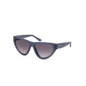 GUESS sieviešu saulesbrilles GU00151-5784B Butterfly Havana Brūns Gradients UV400