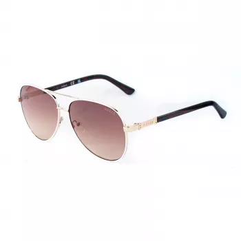 GUESS Sieviešu saulesbrilles GU00173-6021F Spīdīgi melnas Smoke Gradient 60mm
