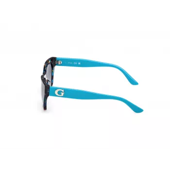 GUESS Sieviešu Saulesbrilles GU00203H5687P Havana Brūnas Polarizētas Acetāts 56mm