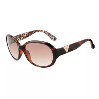 GUESS Sieviešu saulesbrilles GU7246SDTO34 tumšā bruņurupuča tauriņa/kaķa acs 59mm