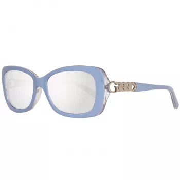 GUESS Sieviešu Saulesbrilles GU7453-5690C Butterfly/Cat Eye Shiny Black Frame Smoke Gradient Lens 56/17/135 mm