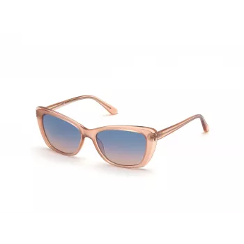 GUESS Sieviešu Saulesbrilles GU7774-5574W Brūns Havana Kvadrātveida Rāmis 55mm