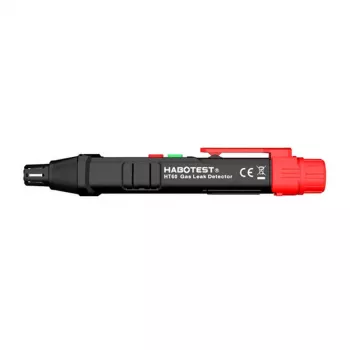 HABOTEST HT60 Gāzes noplūdes detektors ar elastīgu zondi, LCD displeju, skaņas un gaismas signalizāciju