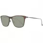 Hackett London HSB86311255 Vīriešu Saulesbrilles - Spīdīgi Melns Rāmis, Pelēkas Lēcas, 55mm
