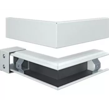 HAGER FWKP6006039016 ārējais stūris FWK-Plus 60x60mm satiksmes balts RAL 9016