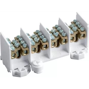 Hager K28N 4 polu maģistrāles spailu bloks 25/4x16 mm² pelēks