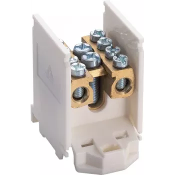 HAGER Main Line Terminal K03SN 1-polārs 1x25/4x16 mm² pelēks