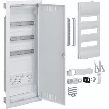 HAGER Plastmasas PT Sadales Slēdzis Hibrīds 36M 1x MON IP40 Plāksne 865x335x90 Volta Perforētas Durvis