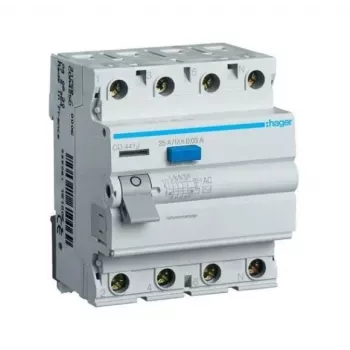 HAGER Atlikuma strāvas relejs 4P 25A 30mA CD426J