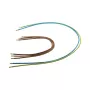 Hager Y88M Izejošais kabeļu komplekts universZ 5-poliem 10mm² L1/L2/L3 575mm N/PE 1100mm