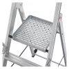 HAILO Master P80 alumīnija mobilās platformas kāpnes, 5 pakāpieni, 150 kg, EN 131