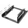 Hama 00200759 USB 3.0 ārējais korpuss 2,5/3,5 collu SATA cietajiem diskiem un SSD, melns