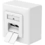 Hama CAT-6a tīkla kontaktligzda, 2 porti RJ45, 10 Gbit/s, ekranēta, virsmas/iegremdēta montāža, balta 00200774