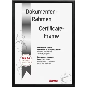 Hama Detroit alumīnija rāmītis fotogrāfijām, melns, matēts, 15 x 20 cm 00175892