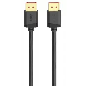 HAMA DisplayPort kabelis DP 2.1 8K 2m Melns