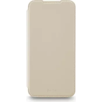 Hama Fantastic Feel grāmatveida futrālis Samsung Galaxy A27 5G, bēšs 00080229