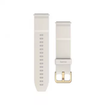Hama NFC Payment Wristband, bezkontakta, priekš pulksteņa/viedpulksteņa, 22 mm, bēšs (00178660)