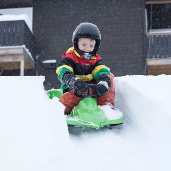 Hamax Sno Zebra Snow Racer Zaļš polietilēns