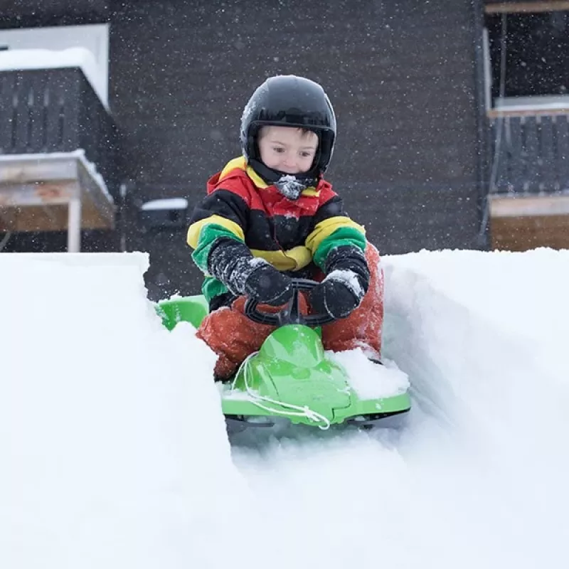 Hamax Sno Zebra Snow Racer Zaļš polietilēns