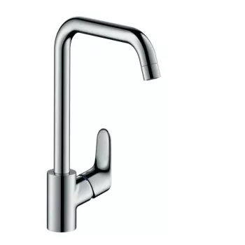Hansgrohe Focus M41 vienas sviras virtuves maisītājs Inox 31820800
