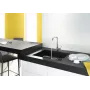 Hansgrohe Focus M41 vienas sviras virtuves maisītājs Inox 31820800