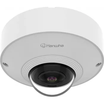 Hanwha Vision QNF-C9010V 12MP 360° Fisheye IP kupola kamera