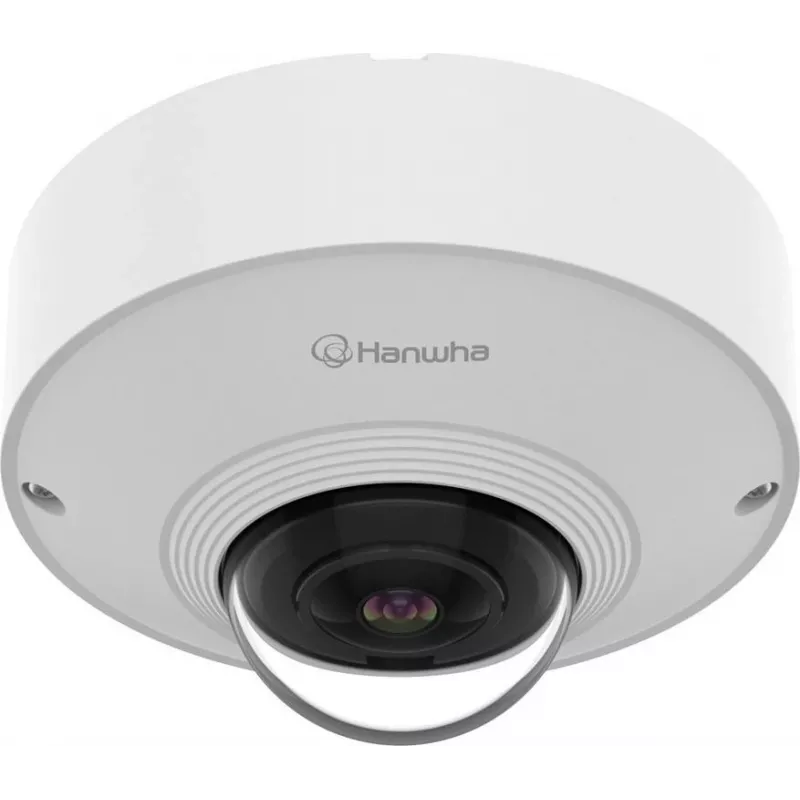 Hanwha Vision QNF-C9010V 12MP 360° Fisheye IP kupola kamera