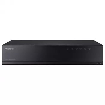 HANWHA WISENET HRX-1635 16 kanālu hibrīdais video reģistrators, 4K HDMI, 40TB atmiņa, H.265