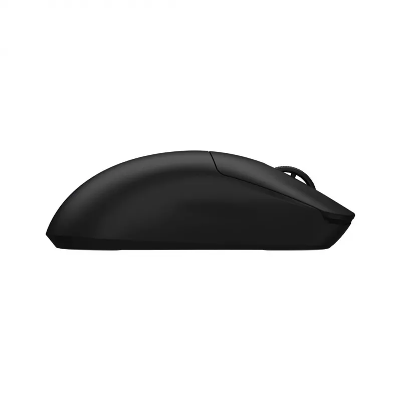 Hator Quasar 3S Pro bezvadu spēļu pele, melna, 26000 DPI, optiska, 2.4 GHz, USB-C, labā roka, RGB