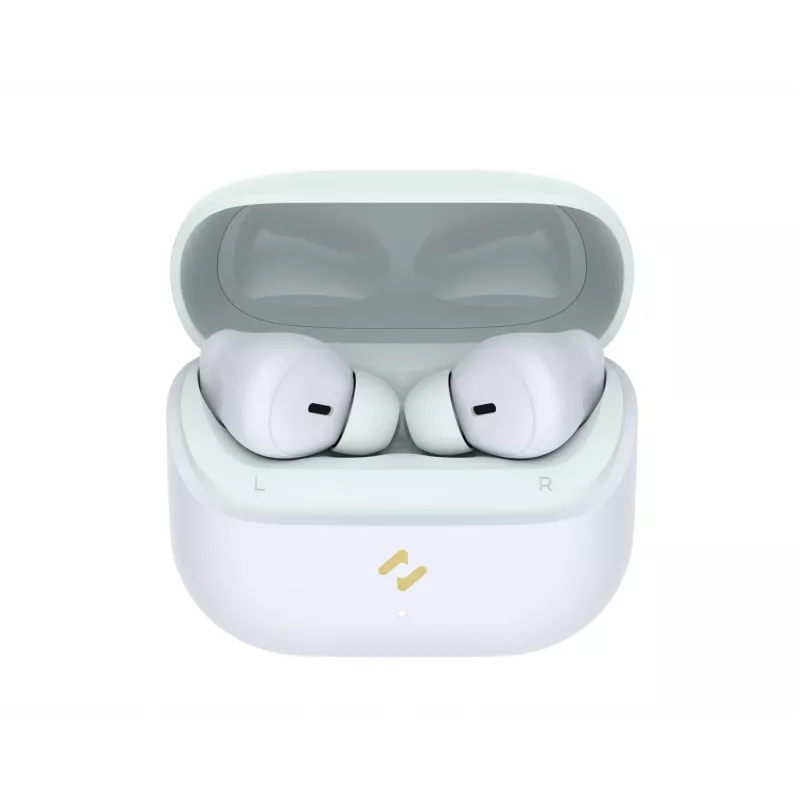 HAVIT TW982 bezvadu austiņas ar uzlādes futrāli, Bluetooth 5.3, IPX4, zilas