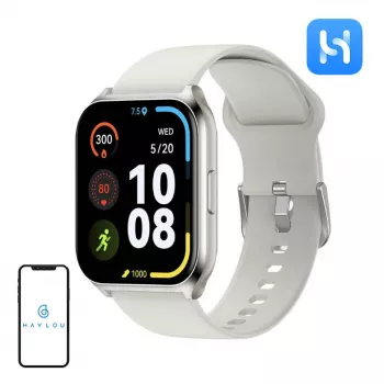Haylou LS02 Pro viedpulkstenis, sudraba krāsā