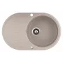 HELIKA Sink Clarus SR101-110AW Arctic White Granite Composite Kitchen Sink