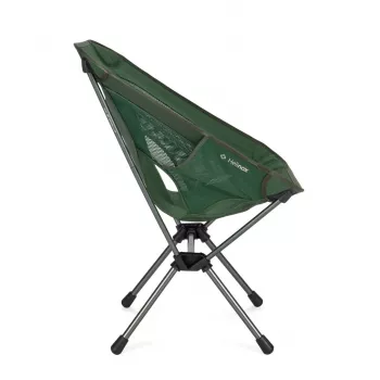 Helinox Chair One (re) Saliekamais kempinga krēsls - Meža zaļš, Pārstrādāts 600D poliesters, DAC alumīnija rāmis, 145 kg ietilpība