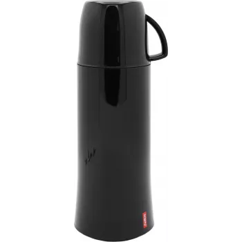 Helios Elegance vakuuma termoss 0,75 L melns 5443-002